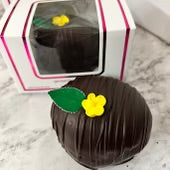 Pecan Turtle Egg (Dark Chocolate)