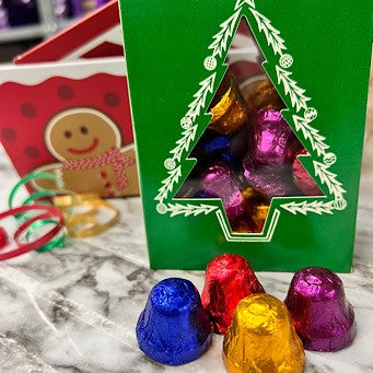 Dark Chocolate Foil Bells