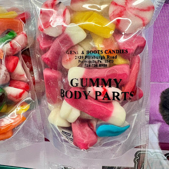 Gummy Body Parts