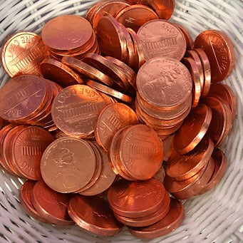 Foil Chocolate Pennies