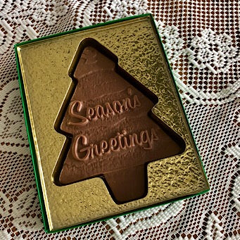 Season's Greetings Tree Plaque